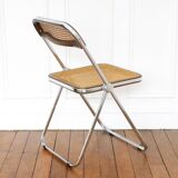 Folding chair - Plia - Castelli - Canework seat redone