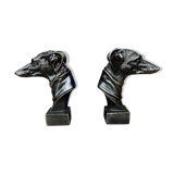 Pair of cast iron bookends