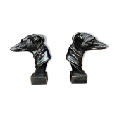 Pair of cast iron bookends