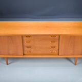 Mid-Century Danish Teak Sideboard from HP Hansen, 1950s