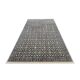 Tapis moderne noir et beige KATA en Laine