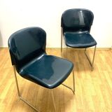 Chaise rétro Drabert SM400K, Allemagne de l'Ouest, années 1980, lot de 2