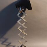 Vintage Aluminor accordion stem light 1960.