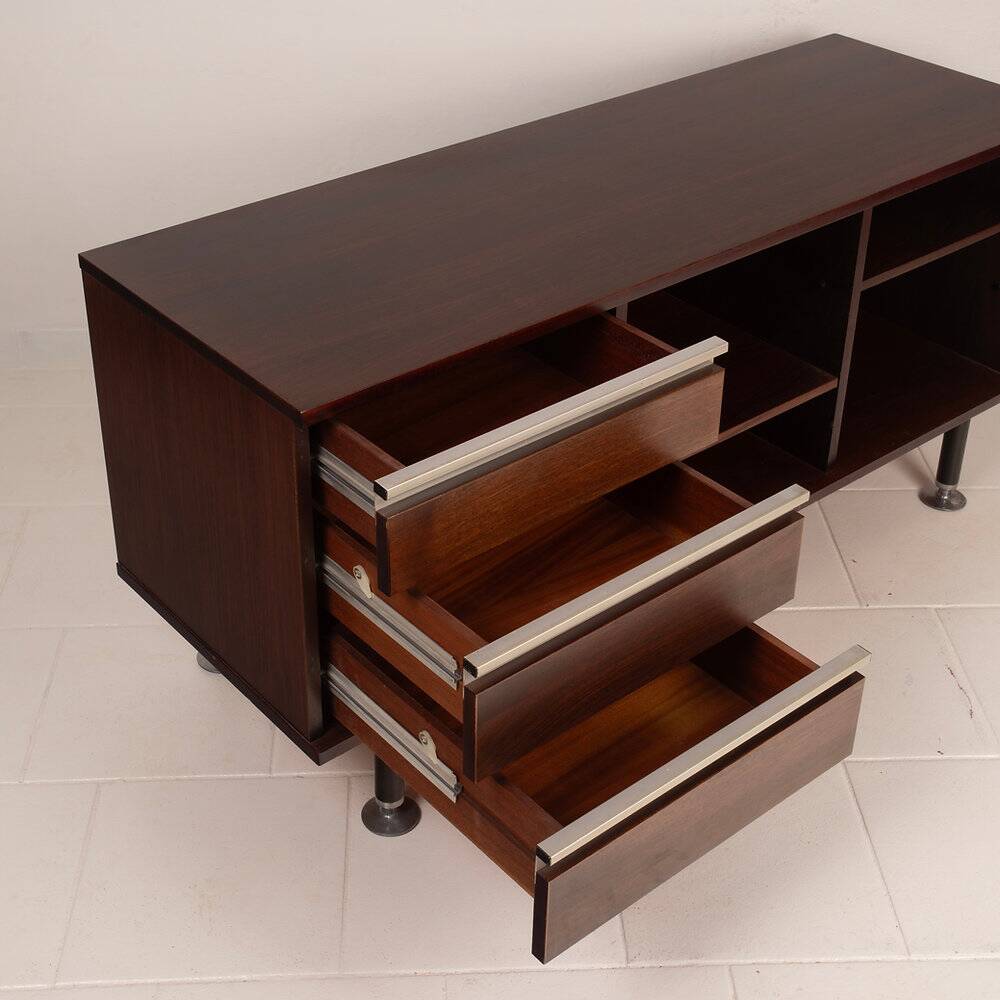 Low cabinet Pitagora by Renato Venturi and Ennio Fazioli for MIM, 1960