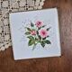Vintage trivet Villeroy & Boch Mettlach – Floral ceramic design