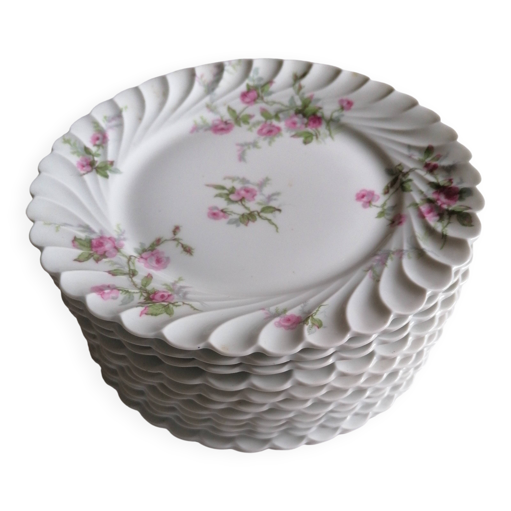 12 Haviland dinner plates