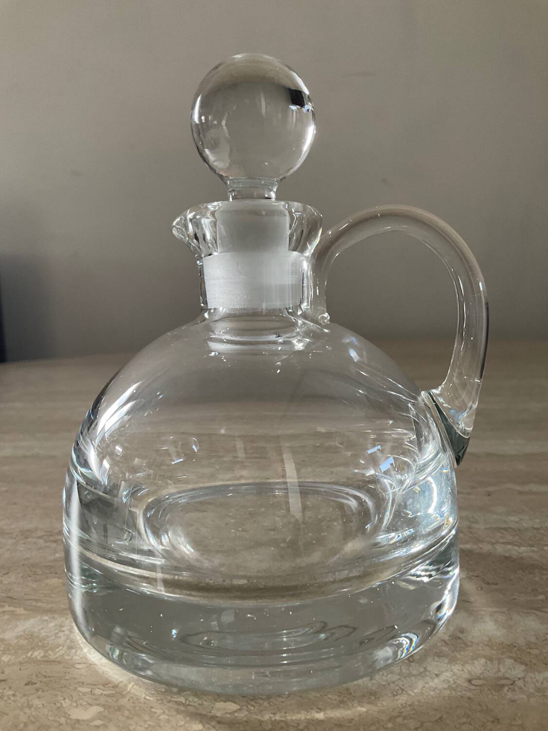 Vintage liquor decanter