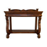 Mahogany console