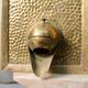 Pair of old coffee silos, coffee bean dispenser