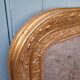 Louis-philippe golden mirror 105 x 78 cm
