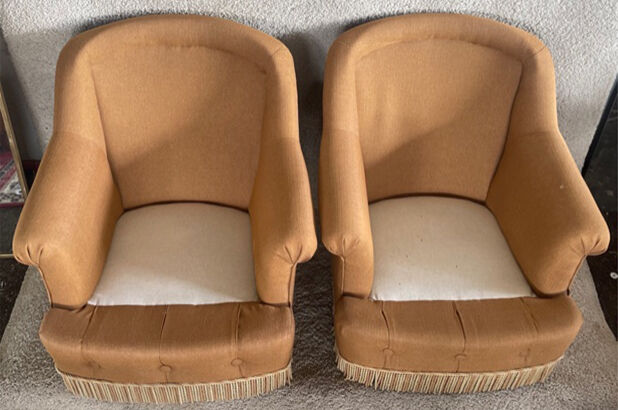 Pair of armchairs