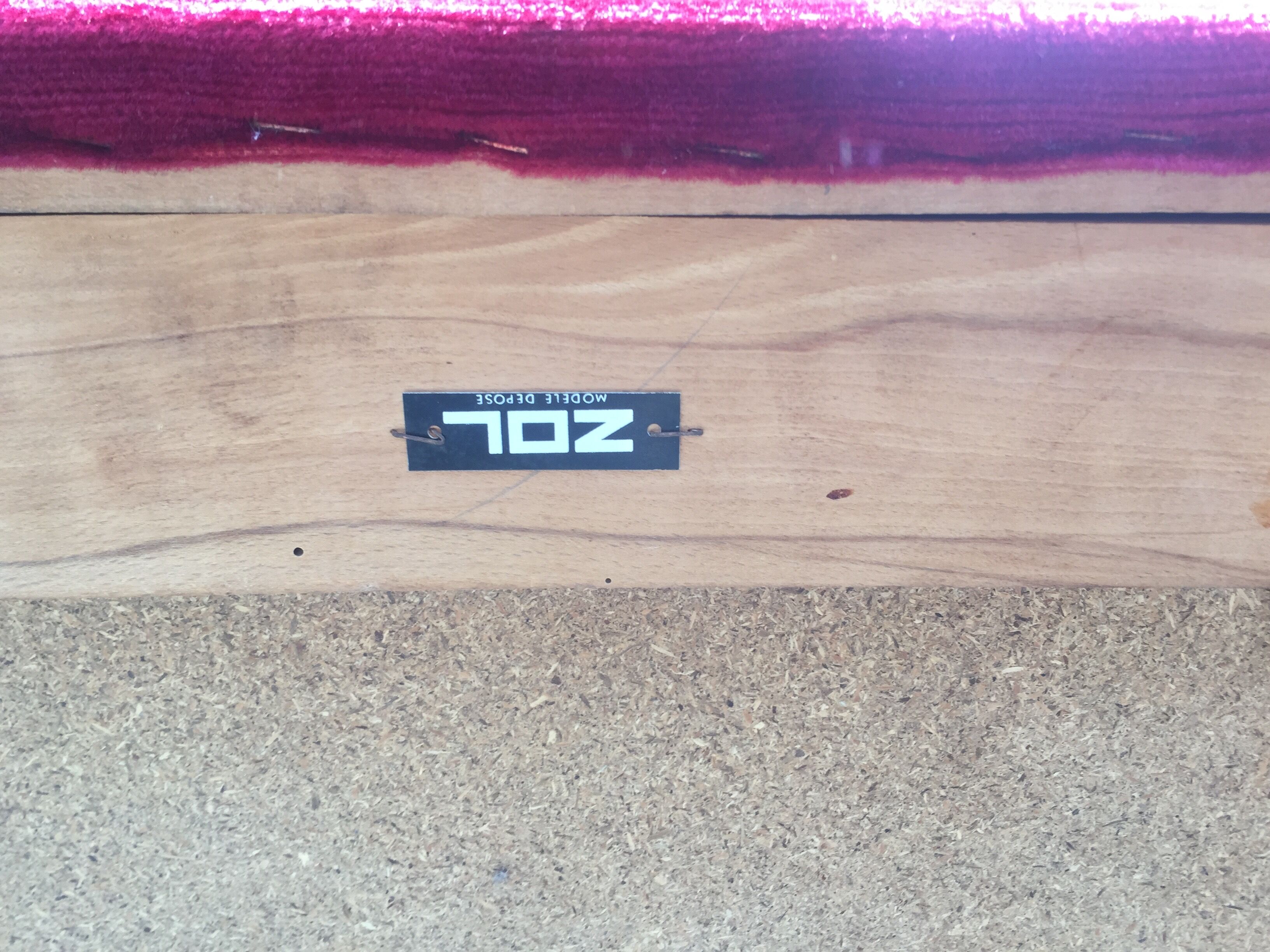 Pair of Italian vintage armchairs, ZOL edition by Louis Paolozzi 1950s