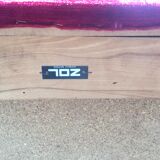 Pair of Italian vintage armchairs, ZOL edition by Louis Paolozzi 1950s