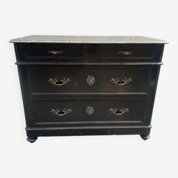 Commode marbre début XXème