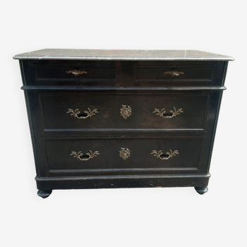 Marble chest of drawers early twentieth century
