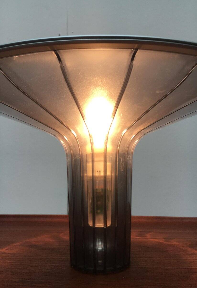 Contemporary Italian table lamp model Agaricon D36 by Ross Lovegrove for Luceplan.