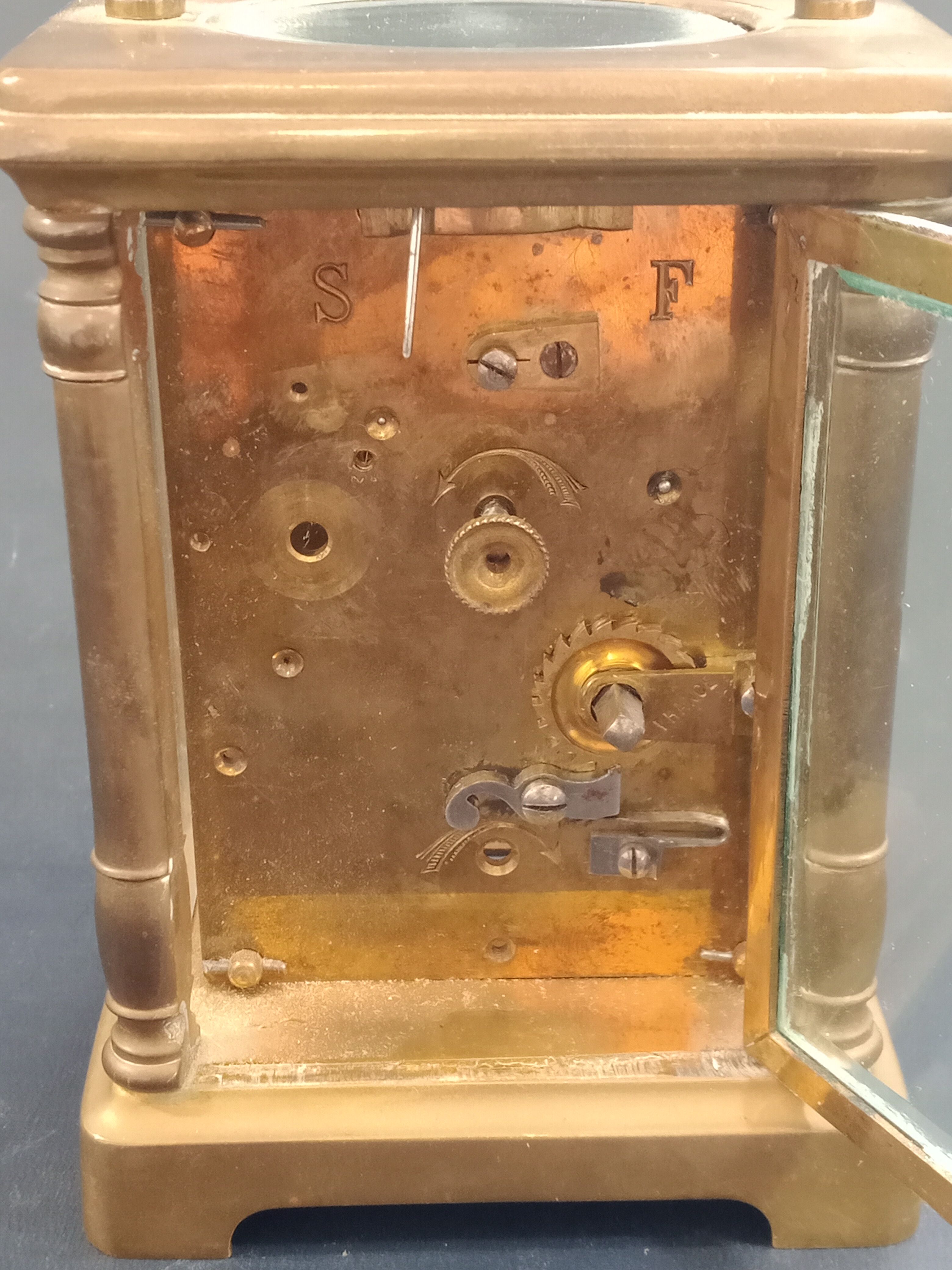 Officer's hanging in gilded and chiseled bronze 19th century