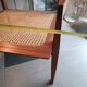 Fauteuil bois cannage design Roger landault