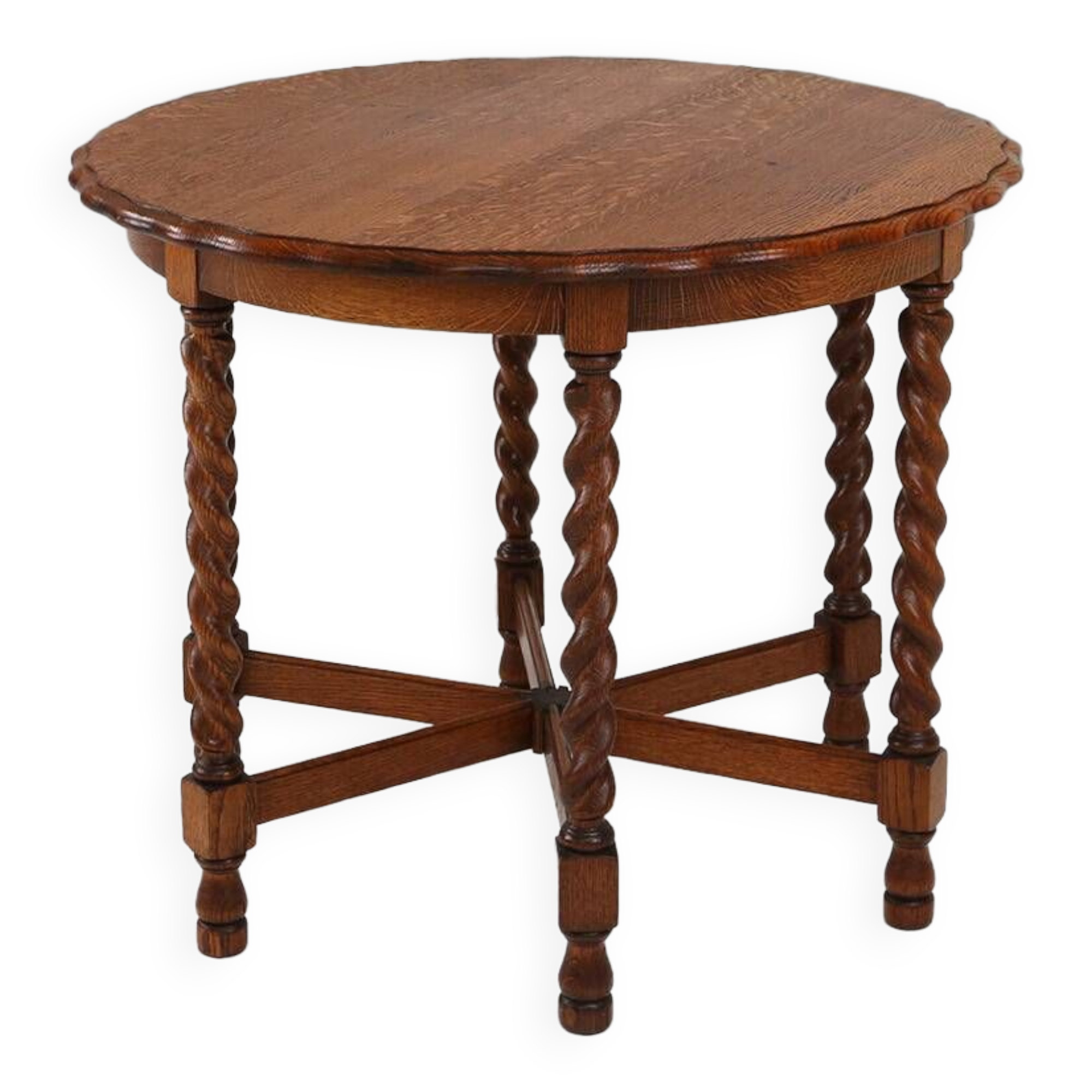 Antique oak side table 1890
