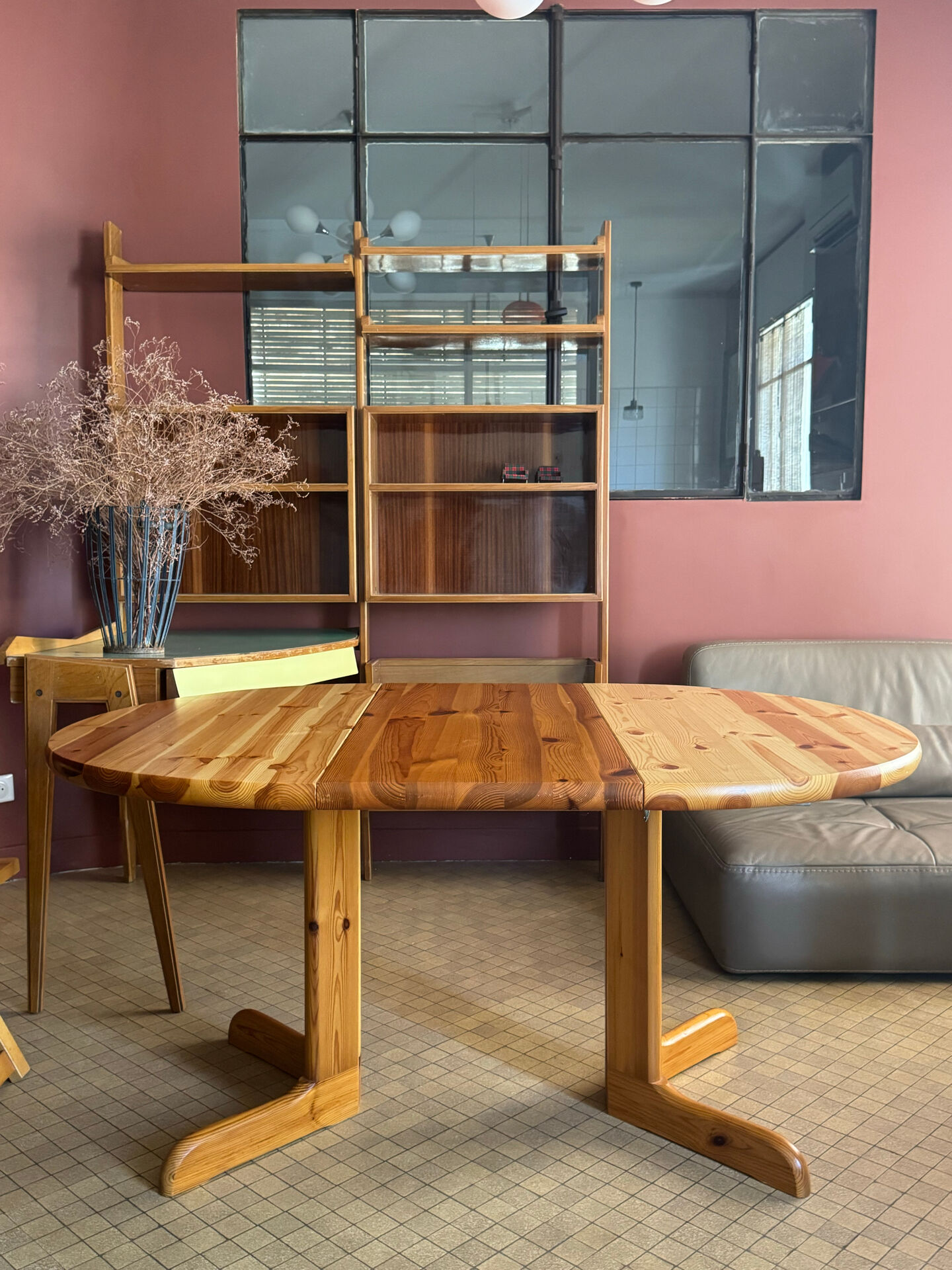Table en pin massif
