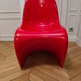 Verner Panton chair in lacquered fiberglass