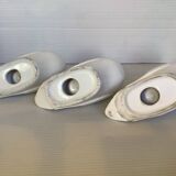 Seven dove bird candle holders