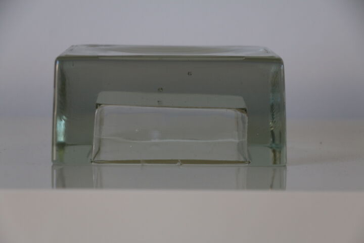 Cendrier pavé verre