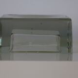 Glass paved ashtray