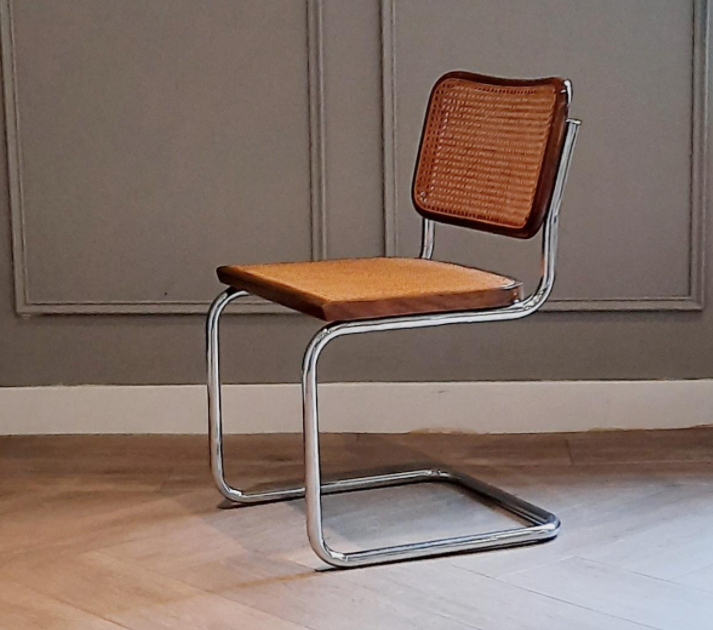 Suite of 4 chairs Cesca Marcel Breuer 60:70s