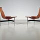 'T3LC' armchairs by Katavolos, Littell and Kelley for Laverne International, 1950s.