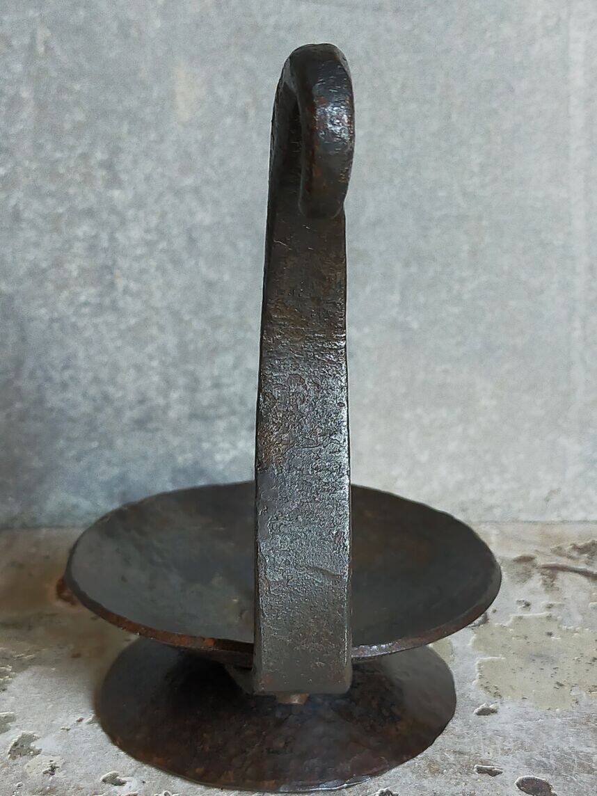 Brutalist candle holder from the 50s