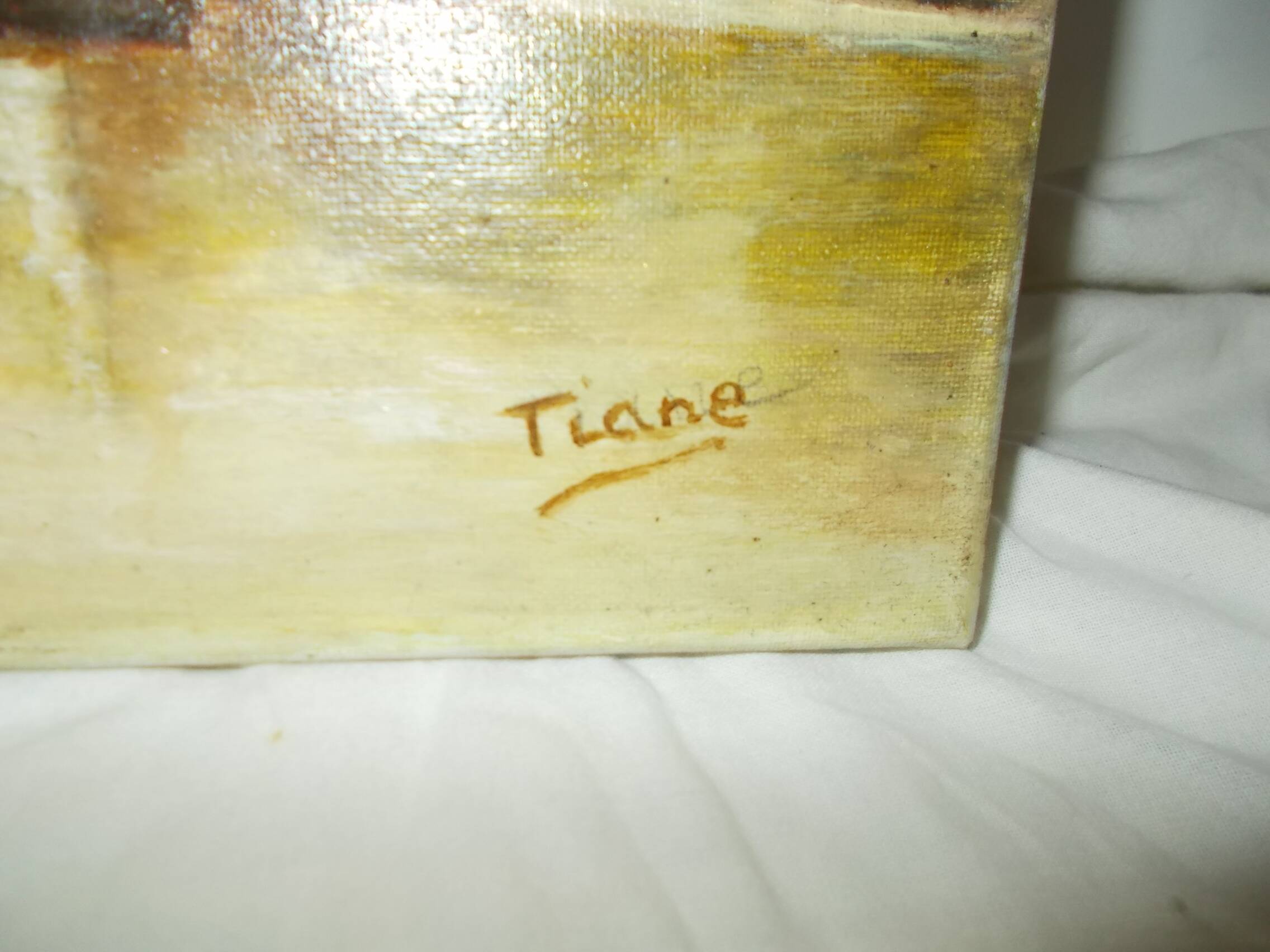 Oil painting on canvas