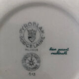 Old Art Nouveau porcelain plates Pyroblan