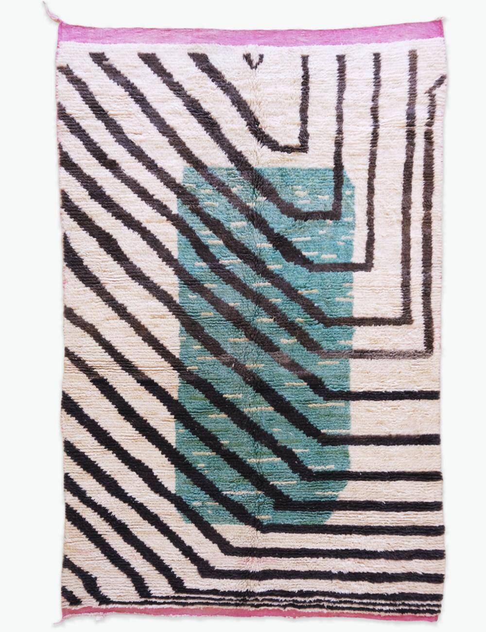 Contemporary Moroccan Rug - 378 x 242 cm