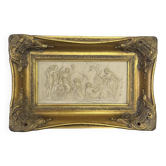 Marble bas-relief, Barbedienne Fondeur, Paris 1859