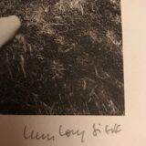 Heliography signed Jeanloup Sieff.