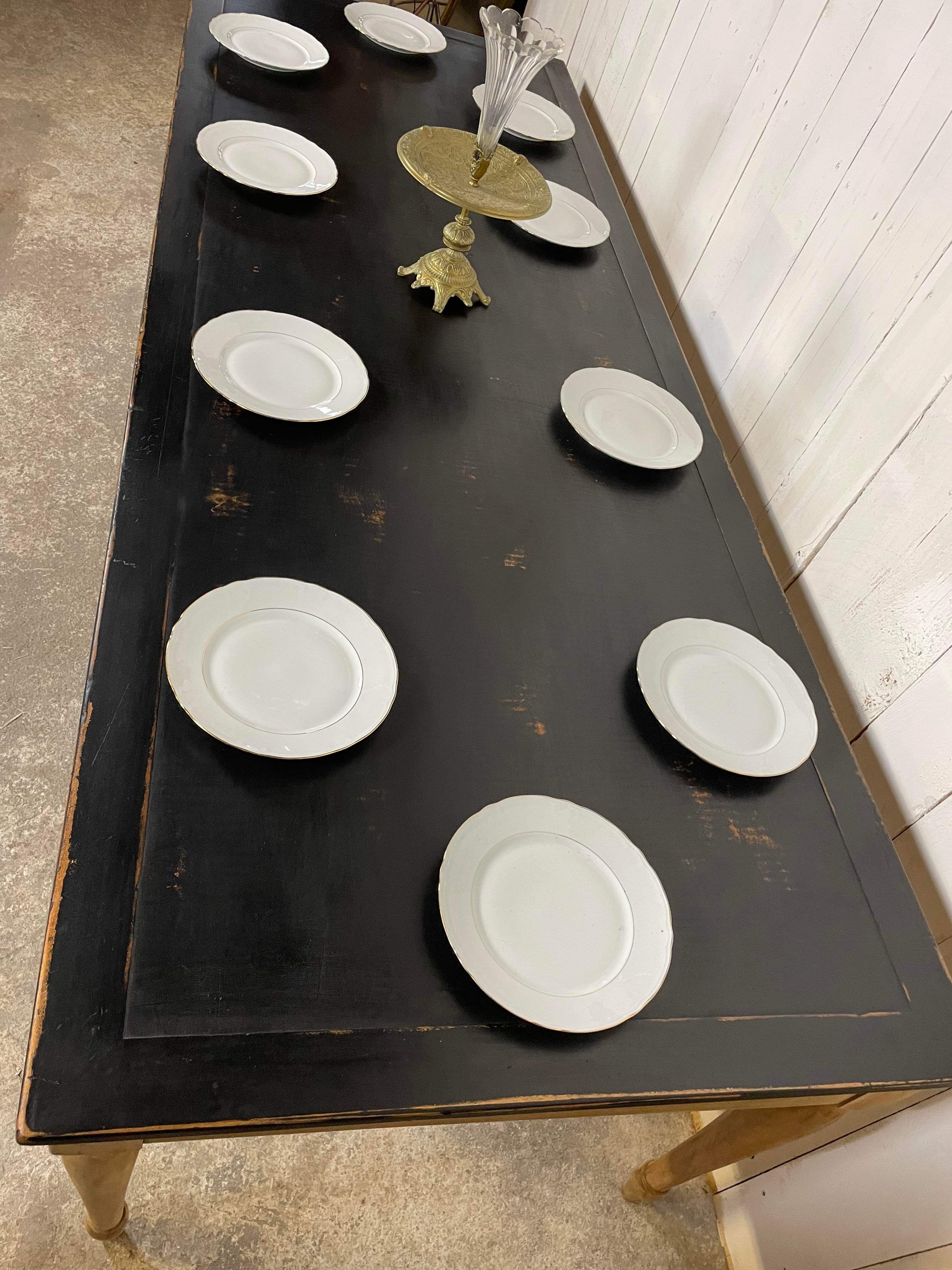 Table de ferme XXL