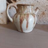 Ceramic pitcher signed Denbac, 1930