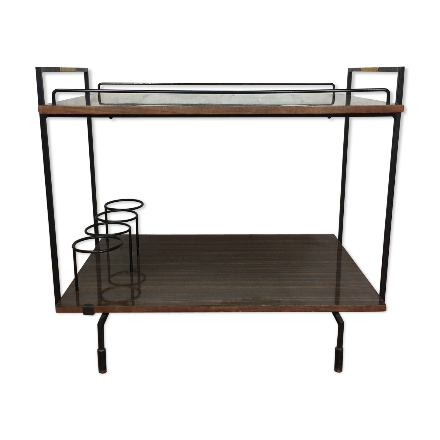 Desserte Metal Bar and 1950s Formica