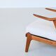H. Brockmann Petersen lounge chair in oak Komfort Denmark 1960