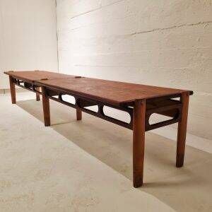 Large bench 1950s – William Watting Scanflex | Mid-century modern design furniture