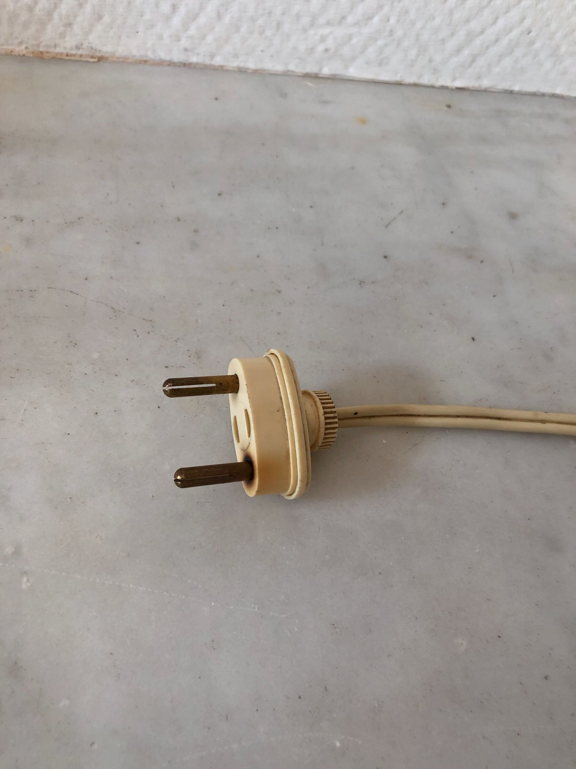 Vintage fan wall lamp 1970