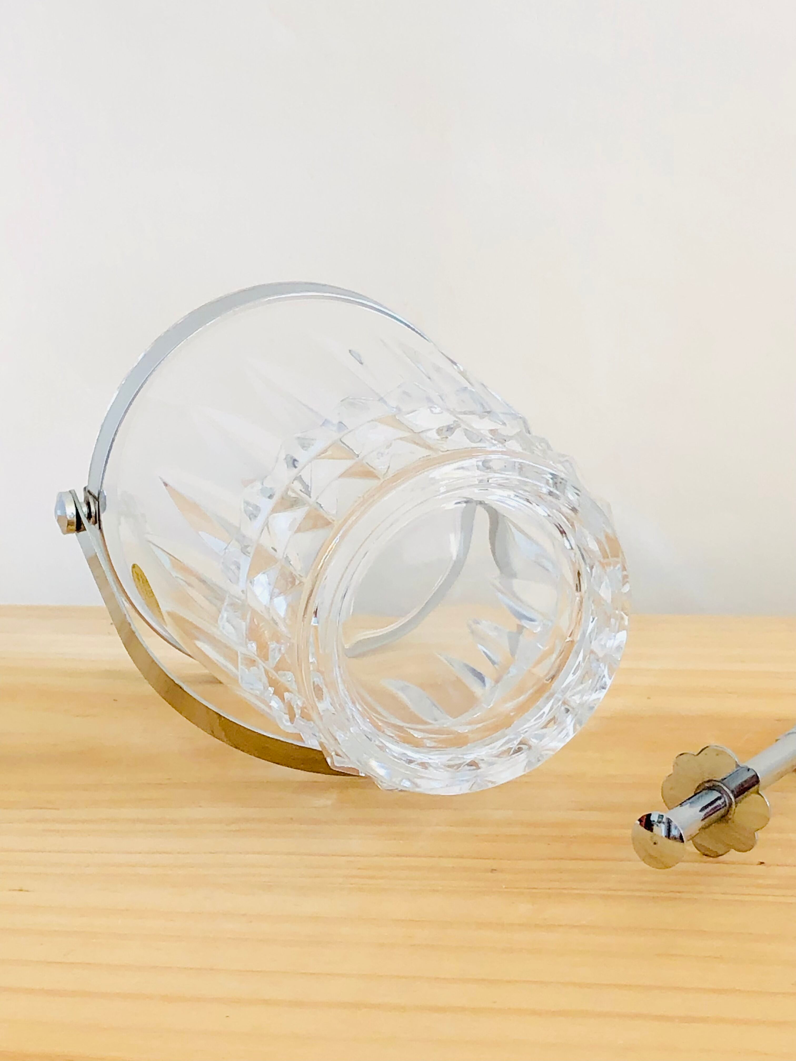 Vintage ice bucket Cristal d'Arques
