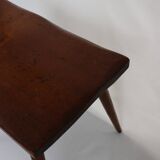Primitive wooden side table