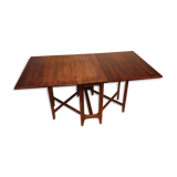 Bendt Winge scandinavian rosewood expandable table, 1960