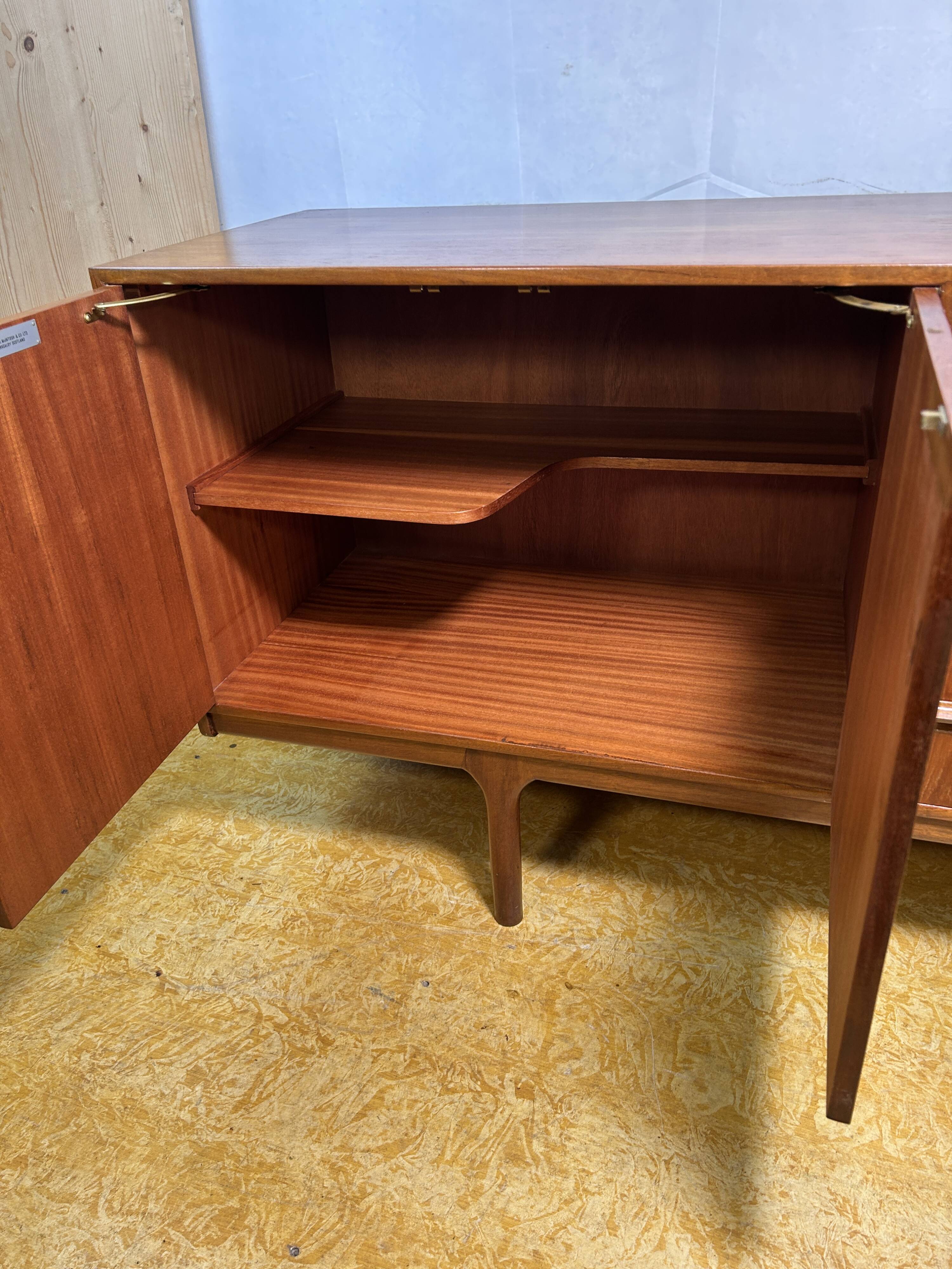 Mid-Century Retro Vintage Teak Sideboard A.H. McIntosh 1960 Tom Robertson