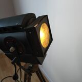 Theatre projector and wooden tripod