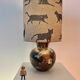 Charming table lamp for cat lovers - newly assembled