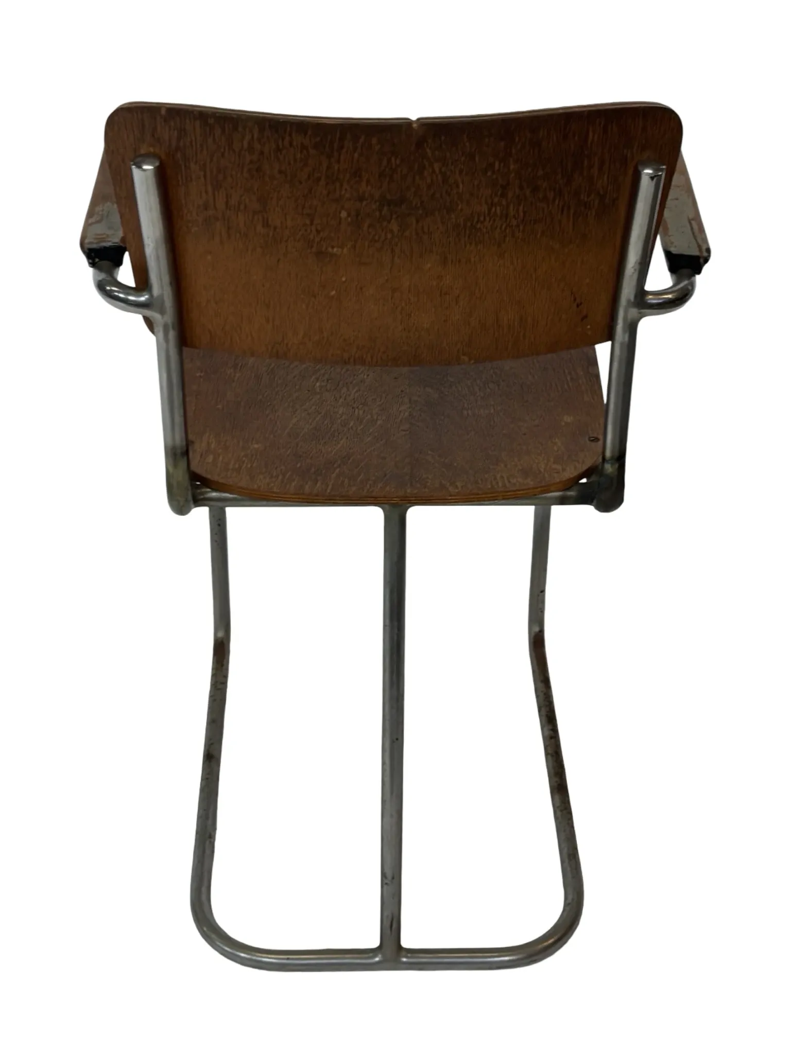 Vintage Plywood bauhaus style dining chair desk chair 50's Design
