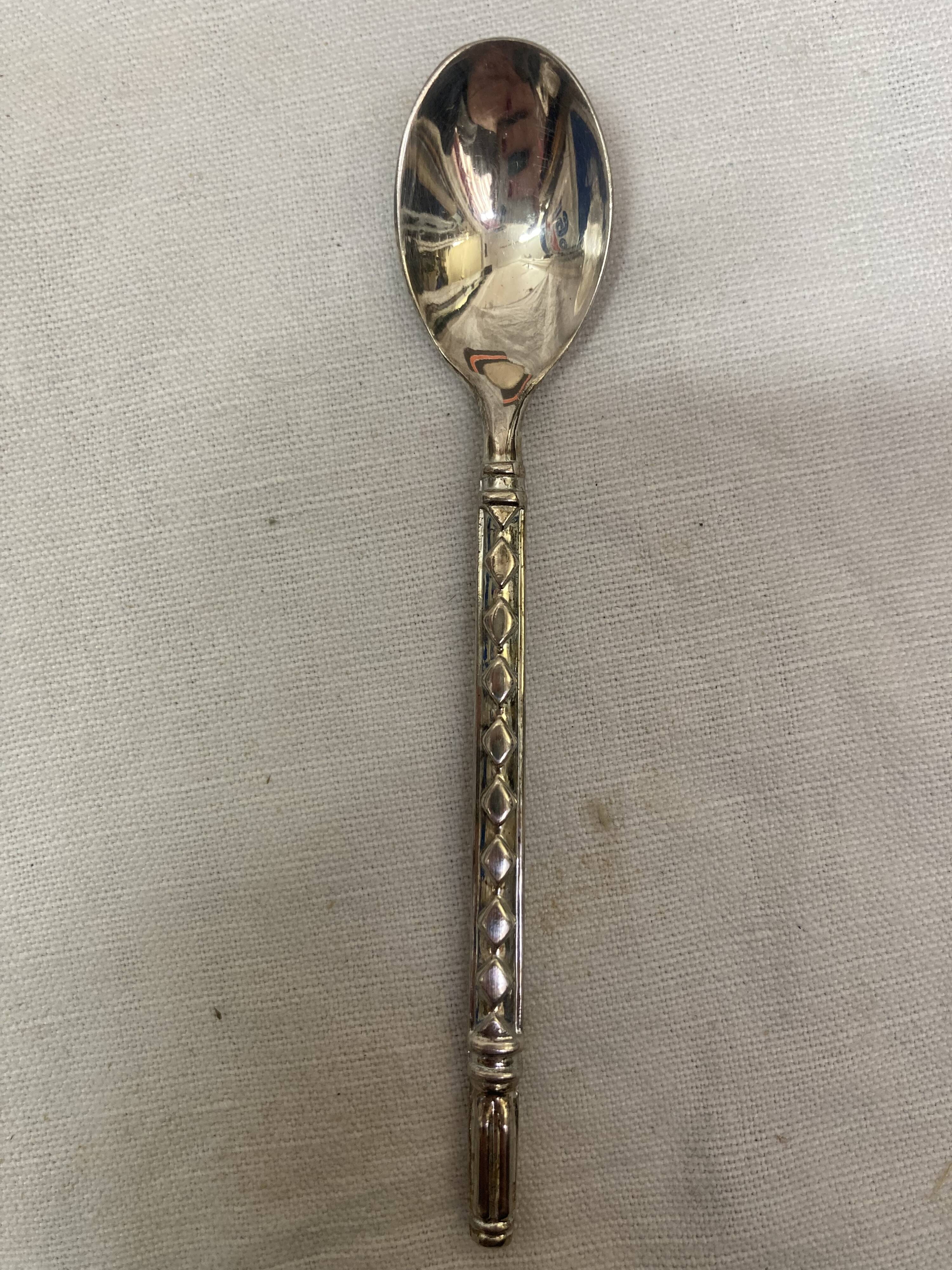 Mocha spoon, 1970